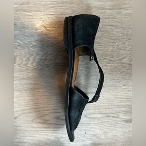 Paul Green Black Suede Flats
